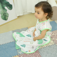 BLOOMSTAR 0-5 tog sleep sack with temperature chart aids comfortable 72-83°F nights.