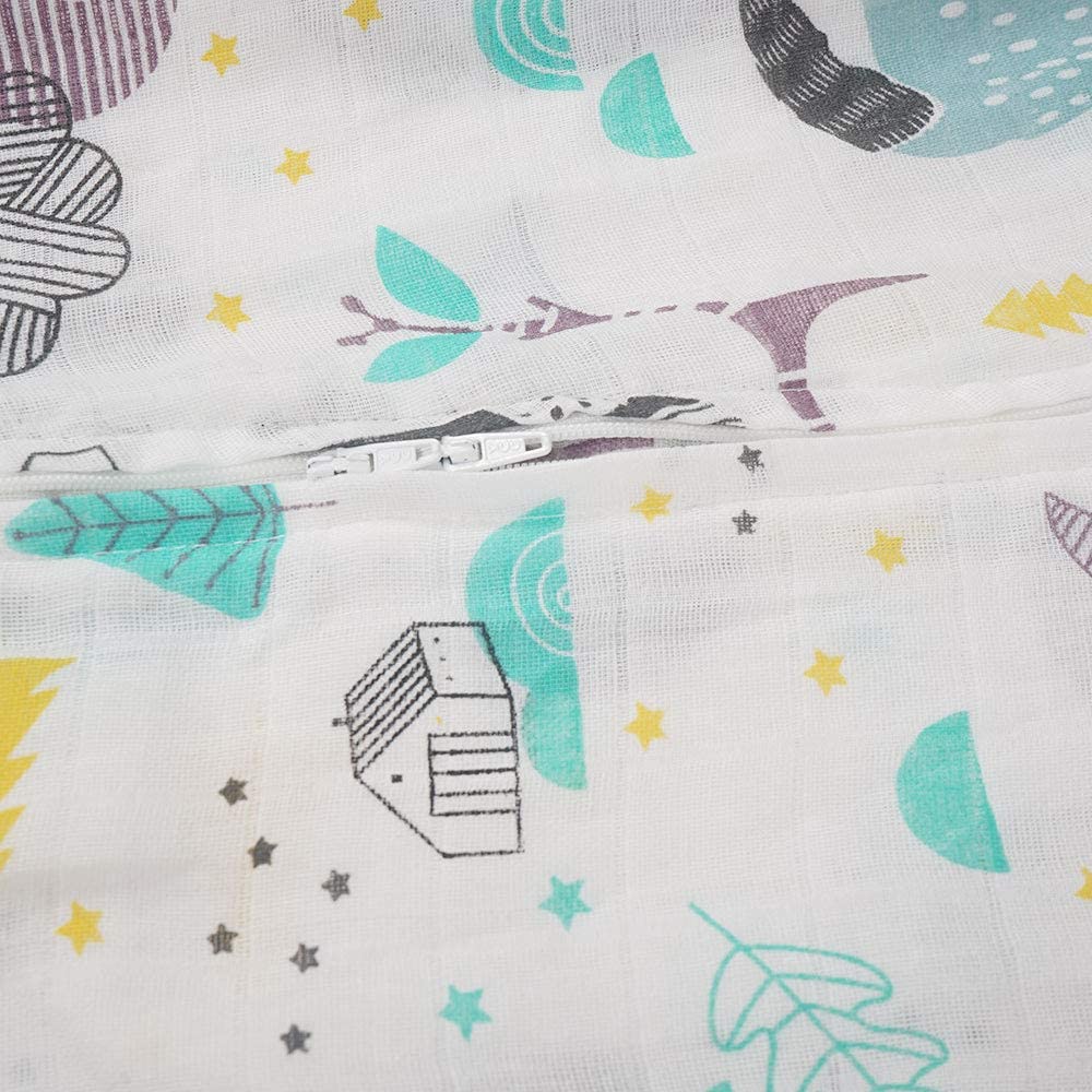 BLOOMSTAR newborn 0-3m sleeveless design suitable for warm weather sleep.