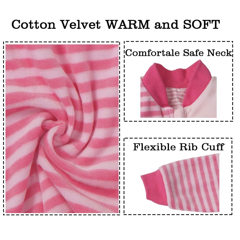 BLOOMSTAR two-way zipper enables easy diaper changes without waking the child.