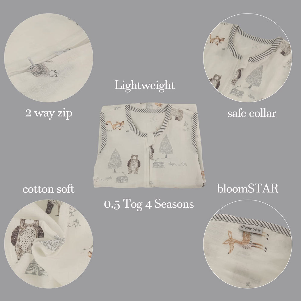 BLOOMSTAR wide-leg-room: freedom of movement to help baby relax