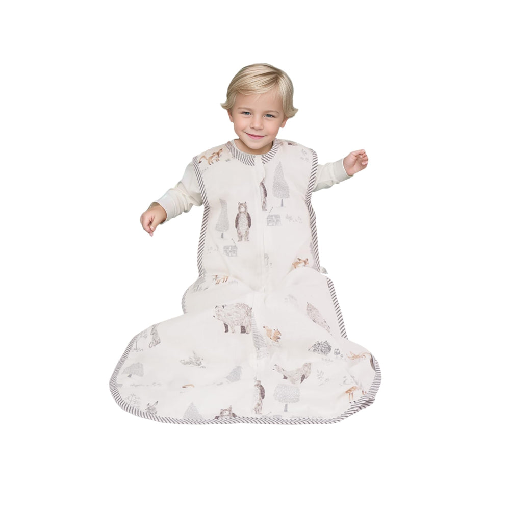 BLOOMSTAR two-way-zip-sleep-sack-safety-flap: easy night diaper changes with skin protection