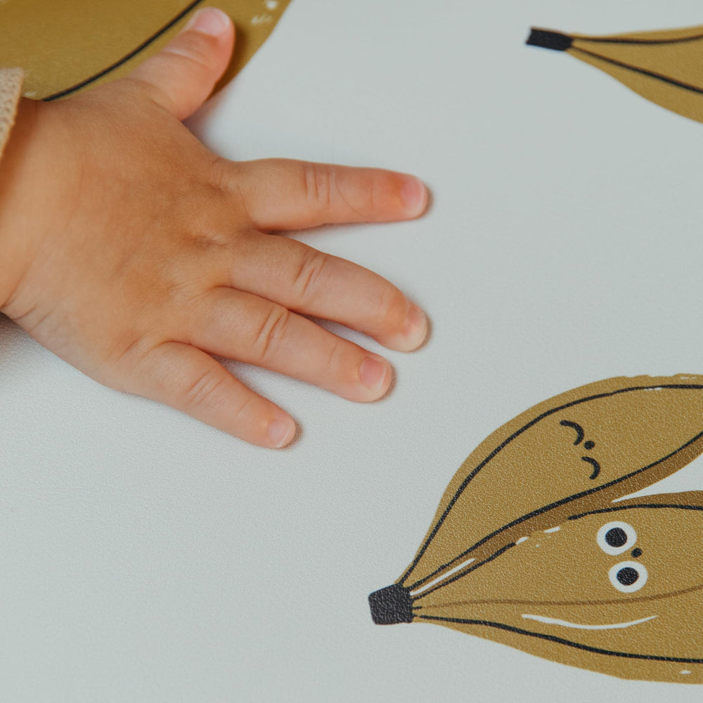 Blooom Banana placemat is eco-friendly and durable for daily use.