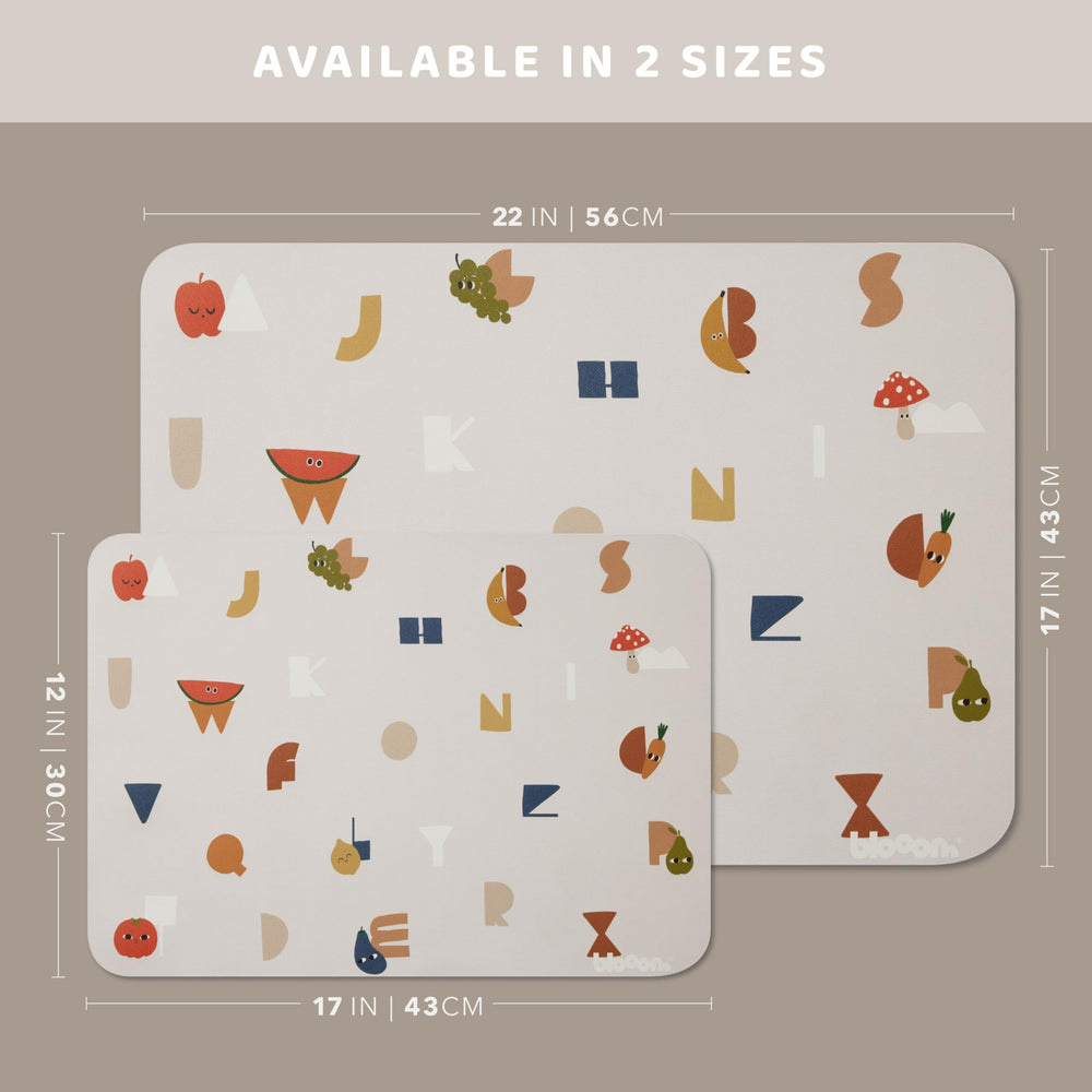 Blooom XL placemat serves as a table protector, keeping surfaces safe and tidy.