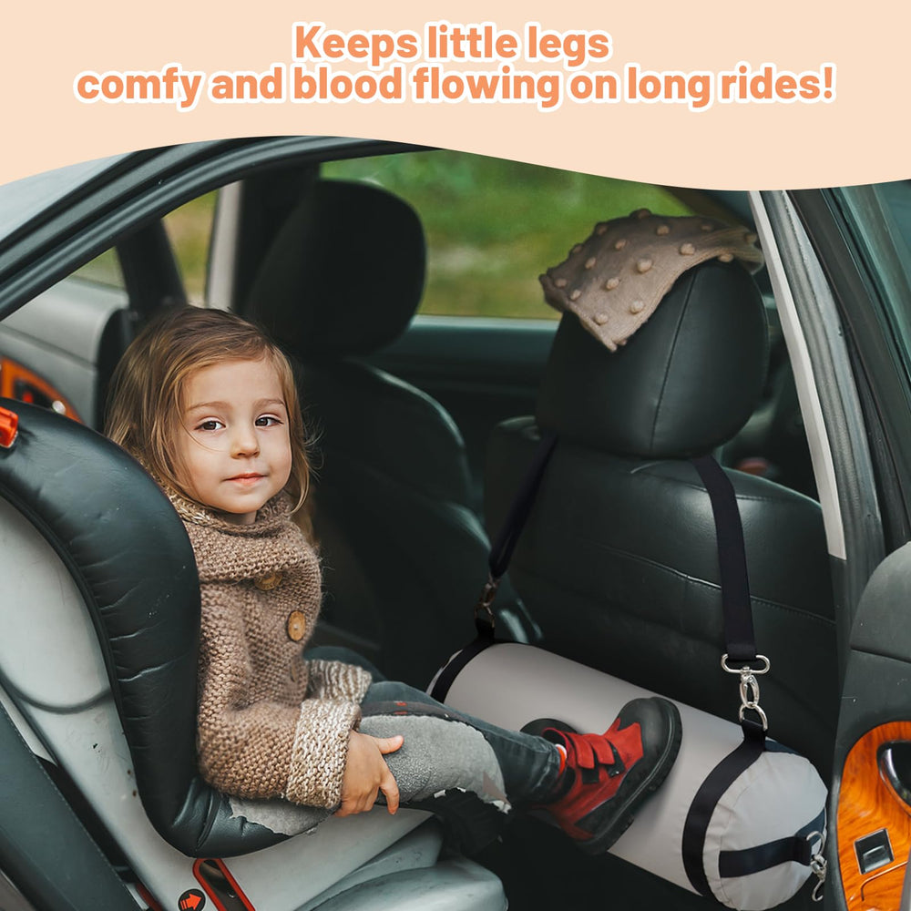 Blublu Park adjustable non-slip straps keep the foot rest securely in place.
