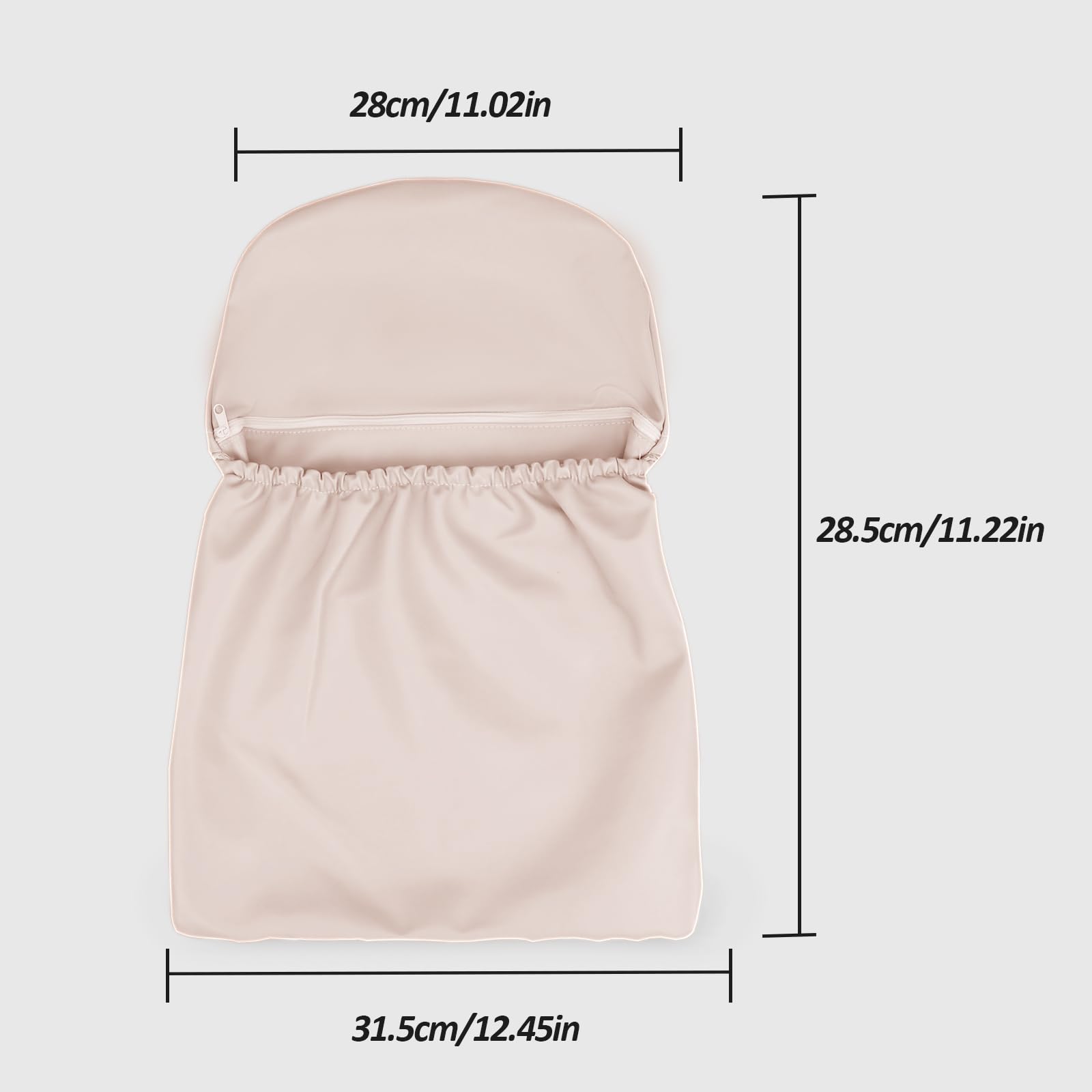 Blublu Park back pocket attachment shows quick installation on chair back