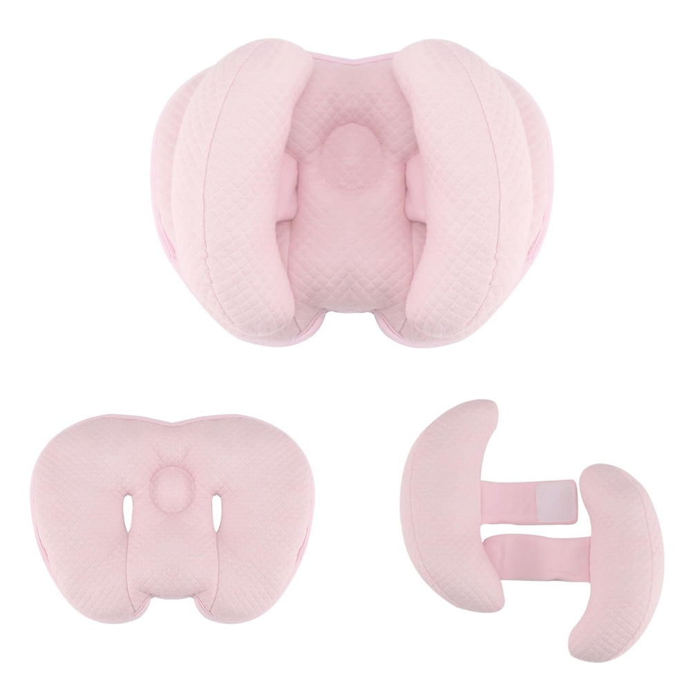 Blublu Park banana shape pillow close-up, provides gentle head support during rides