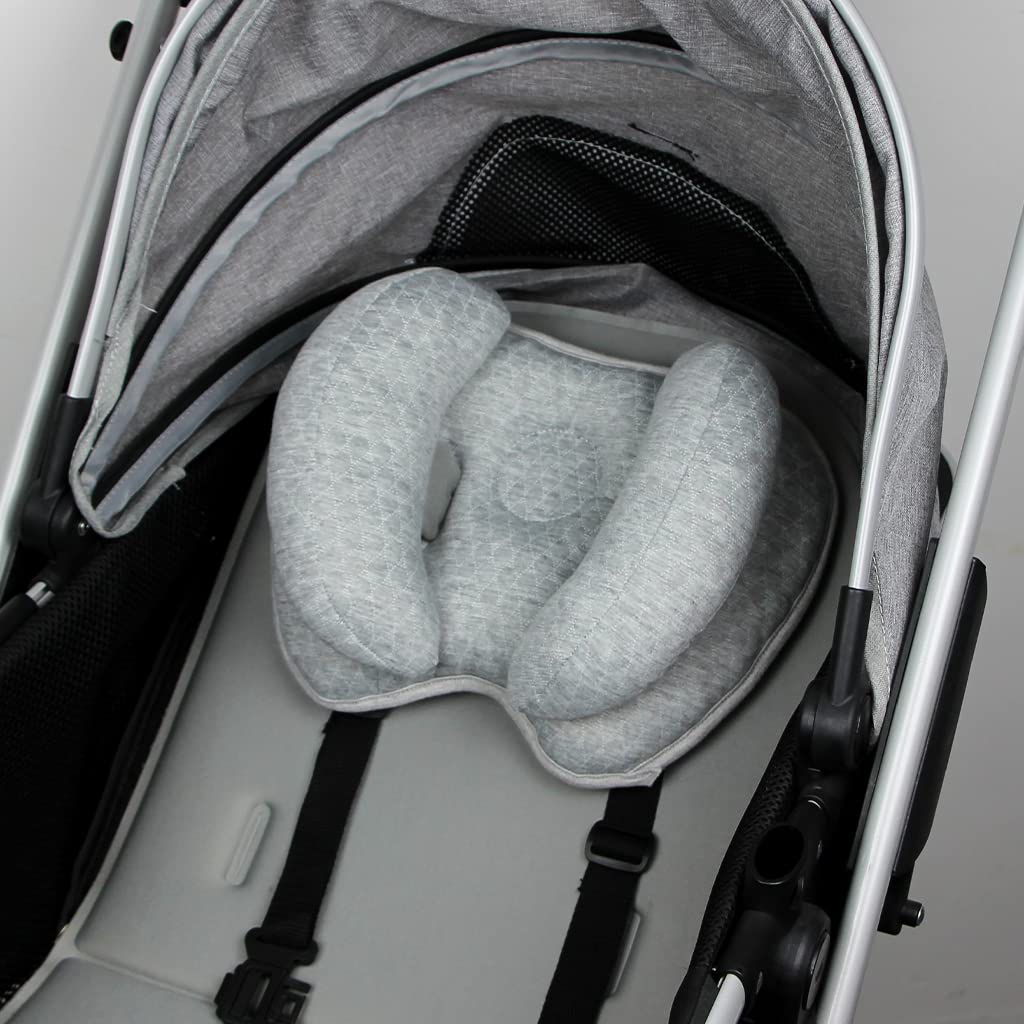 Blublu Park close-up of gray pillow highlights soft materials and breathability