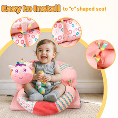 Blublu Park detachable sensory toys spark baby's curiosity and play.
