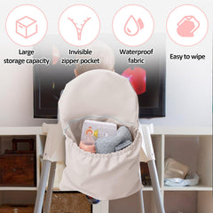 Blublu Park internal zip pocket detail keeps small items secure