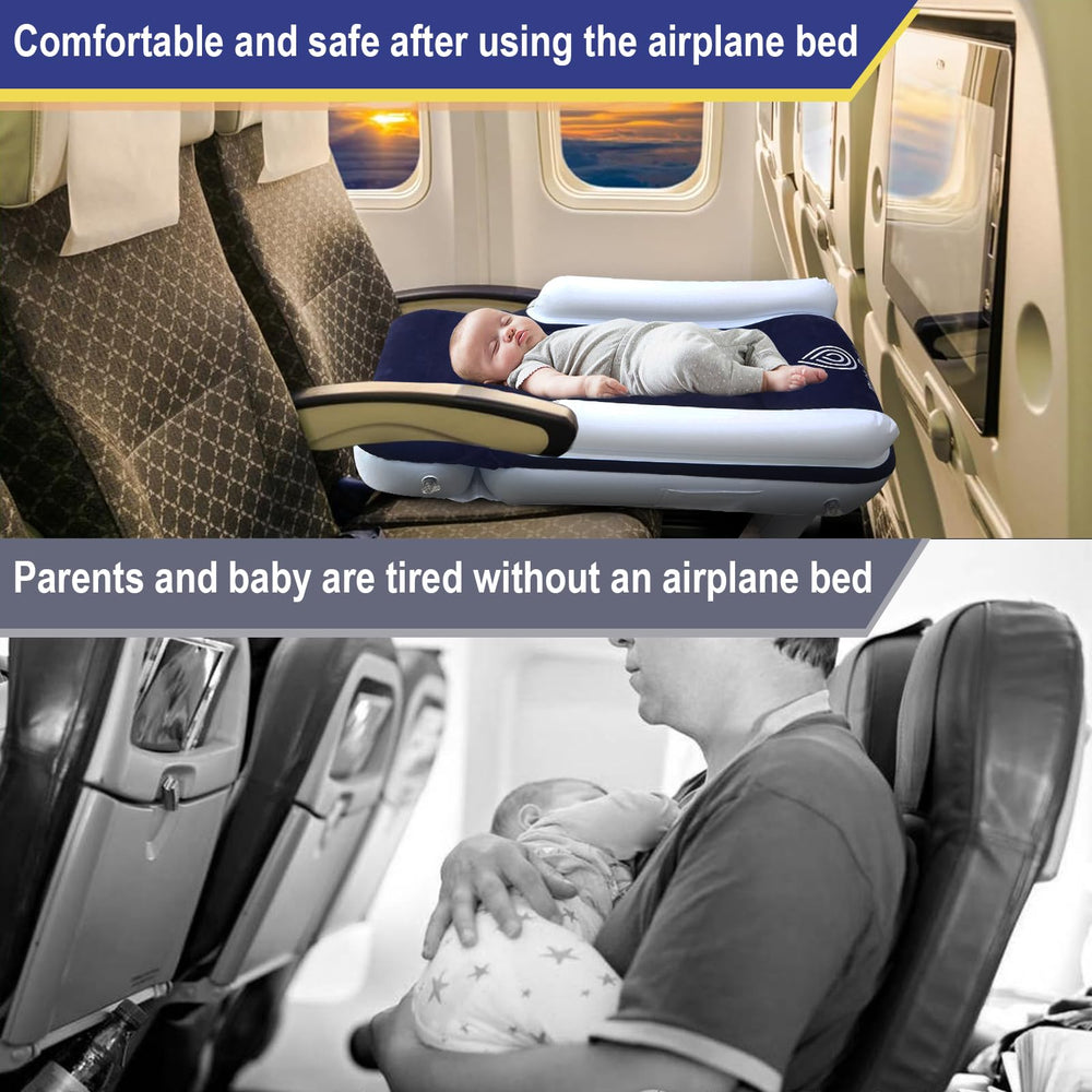 Blublu Park bed fits most airplane seats for versatile travel across flights, cars, and trains