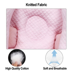 Blublu Park soft cotton head support fabric feels breathable for baby comfort