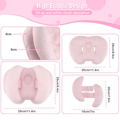 Blublu Park ultra-soft cotton head support offers breathable comfort for delicate baby skin