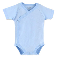 Blueleyu baby bodysuit side-snap closeup highlights easy diaper change.