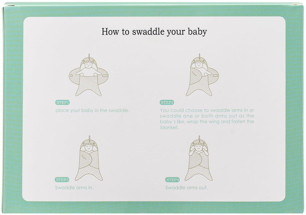 BlueMello Baby Shark Swaddle Blanket poly-cotton interlock keeps baby breathable and comfy.