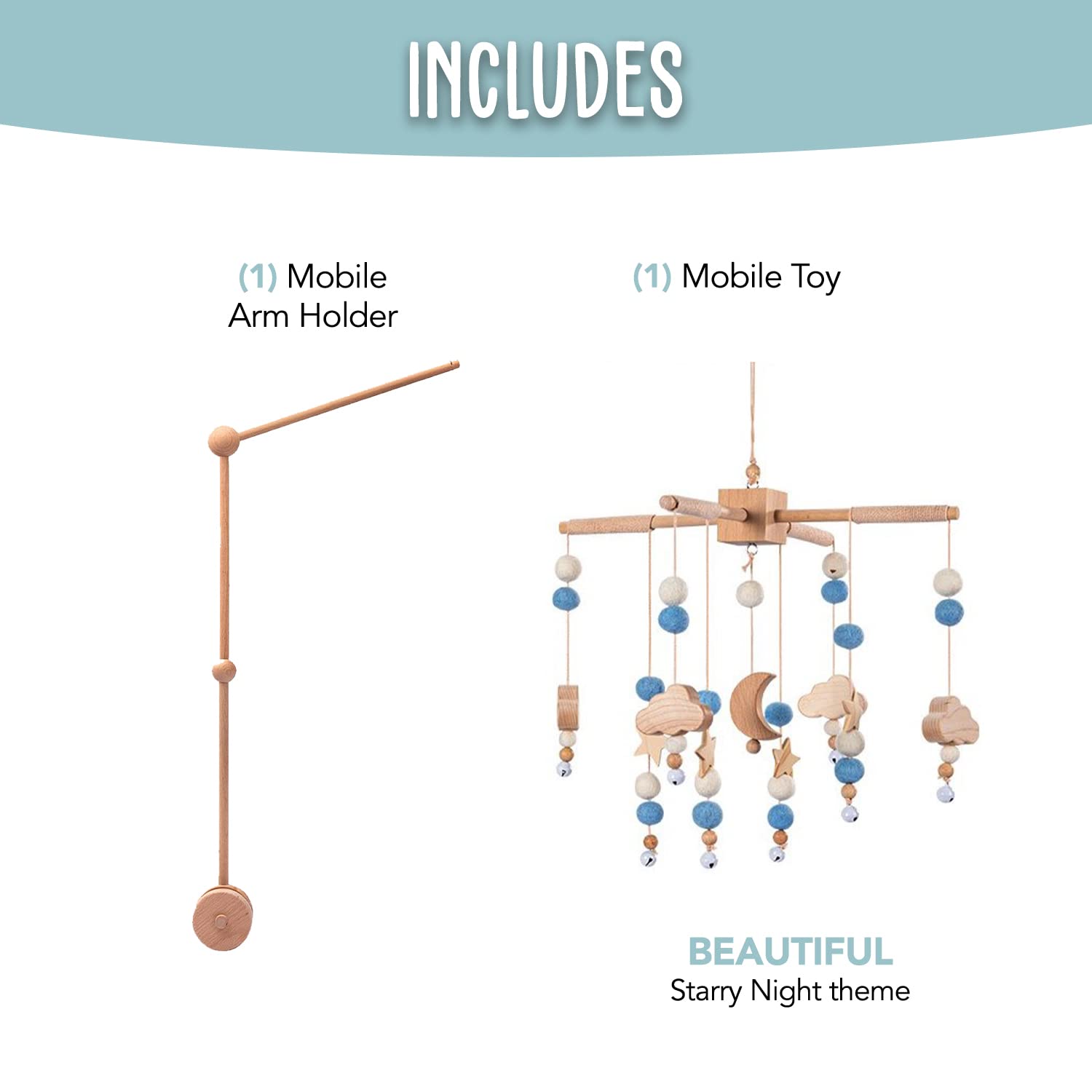 BlueMello mobile-arm-holder showing 2-in-1 setup option.