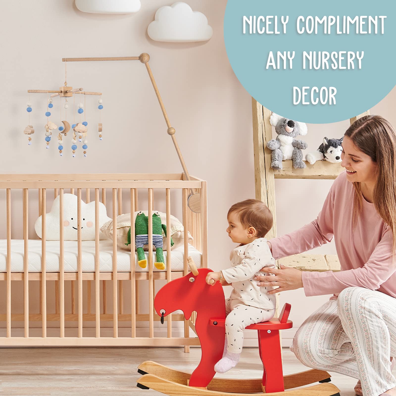 BlueMello starry-night-nursery-decor enhances unisex nursery aesthetics.