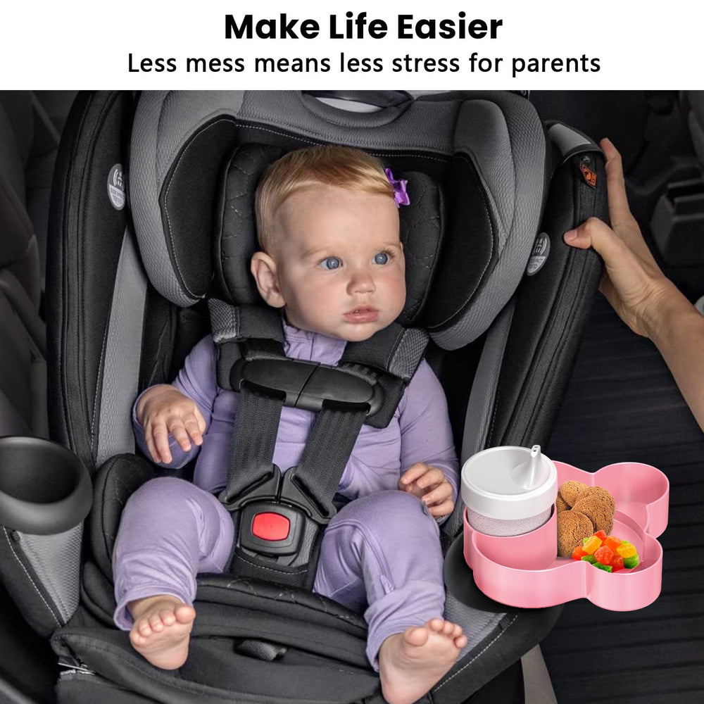 BlueOrigin ABS plastic ensures BPA-free durability for everyday car journeys.