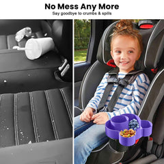 BlueOrigin snack tray car-seat compatibility ensures stable meals during travel.