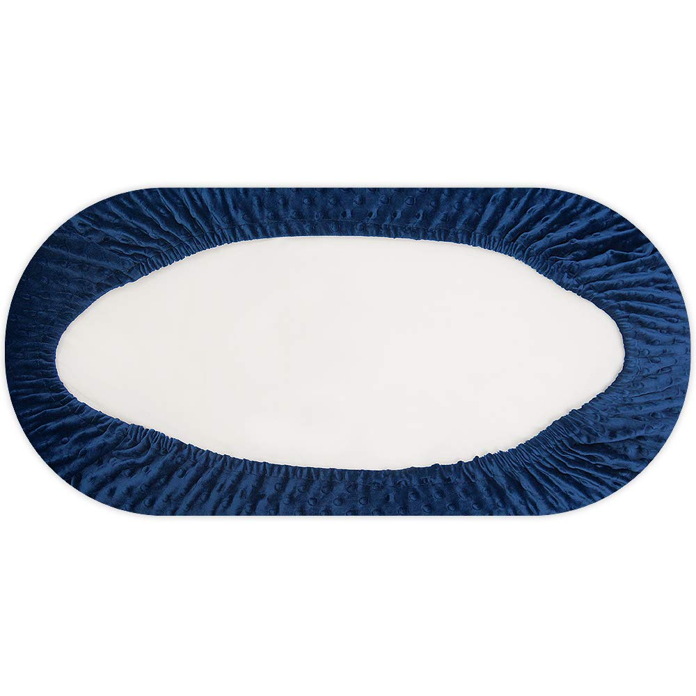 BlueSnail bassinet sheet fit-compatibility indicates wide bassinet pad compatibility