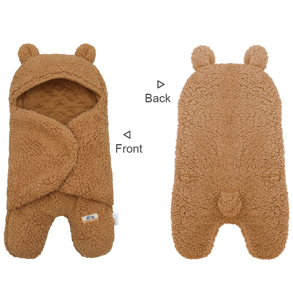 BlueSnail snug sleep sack demonstrates easy hook closure for quick changes