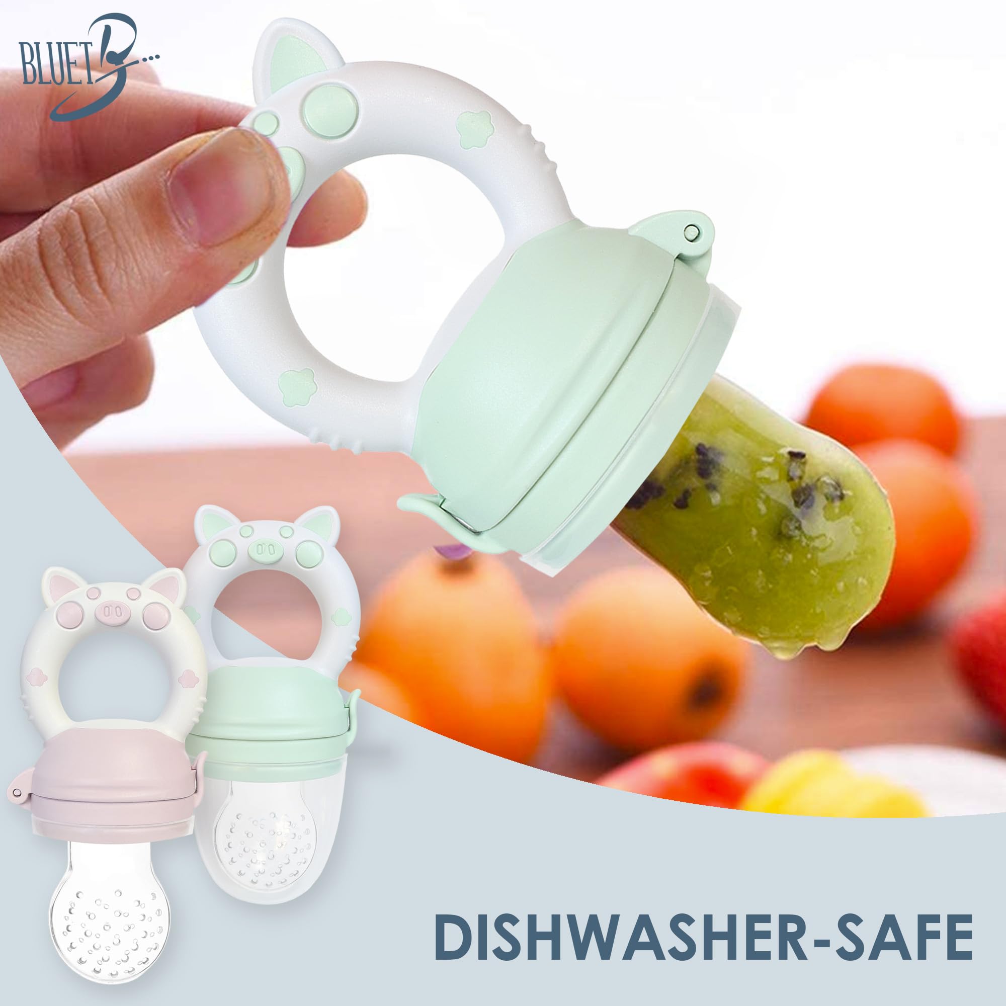 Bluet B baby-meal moments highlight engaging shapes that spark curiosity.