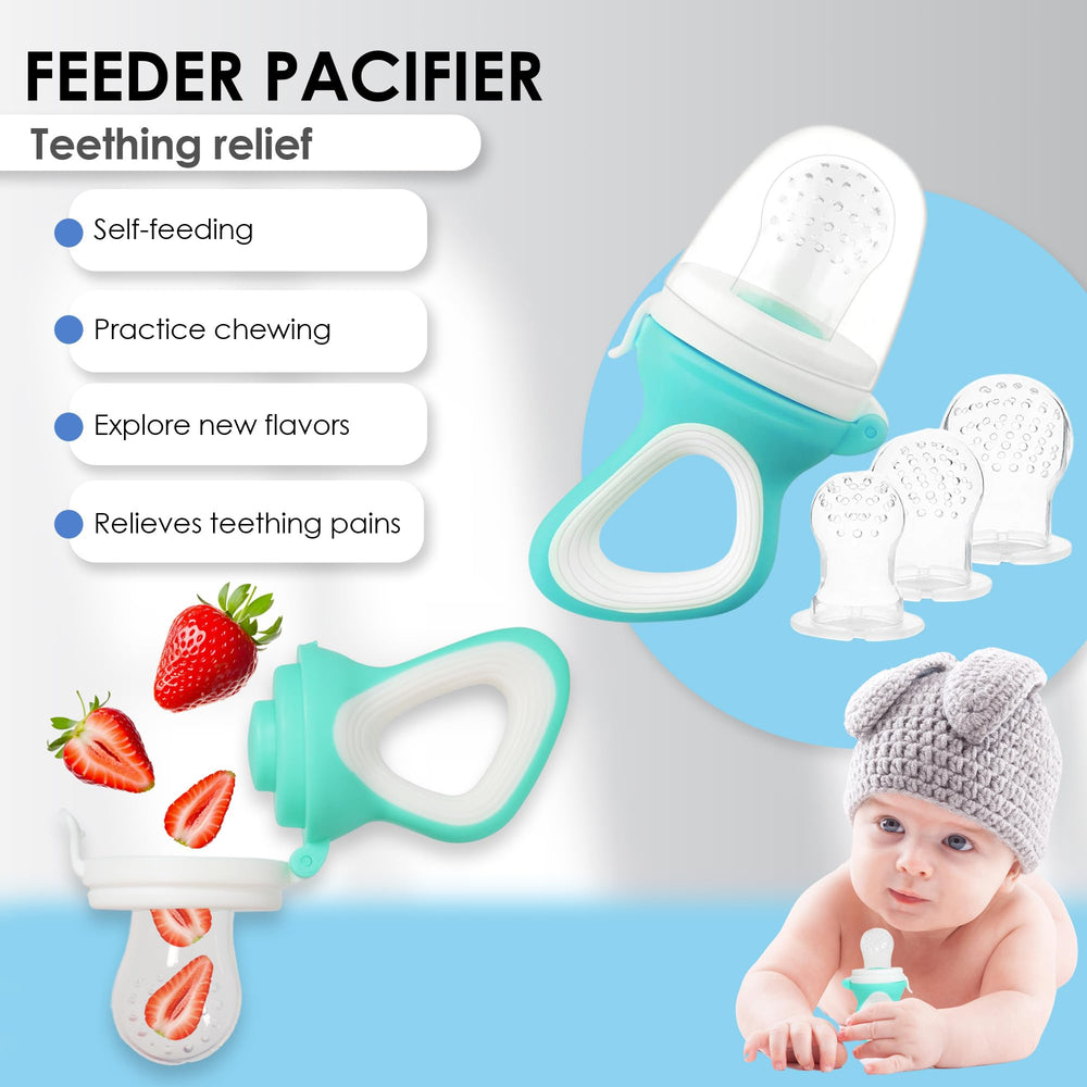 Bluet B beige silicone feeding set supports baby-led weaning with durable materials