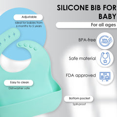 Bluet B plate with suction stays put during meals.