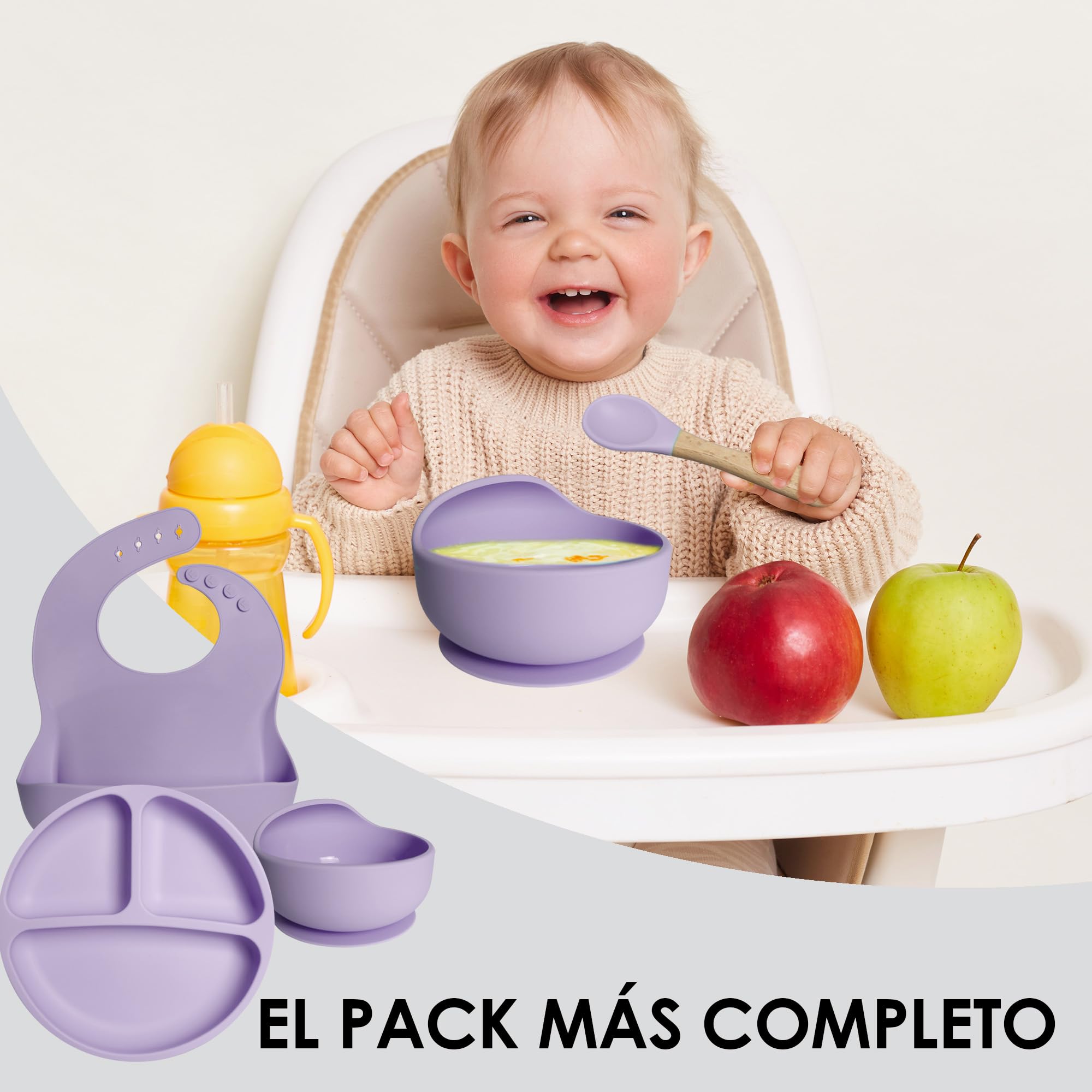 Bluet B complete 8-piece kit ready for puree to finger foods.