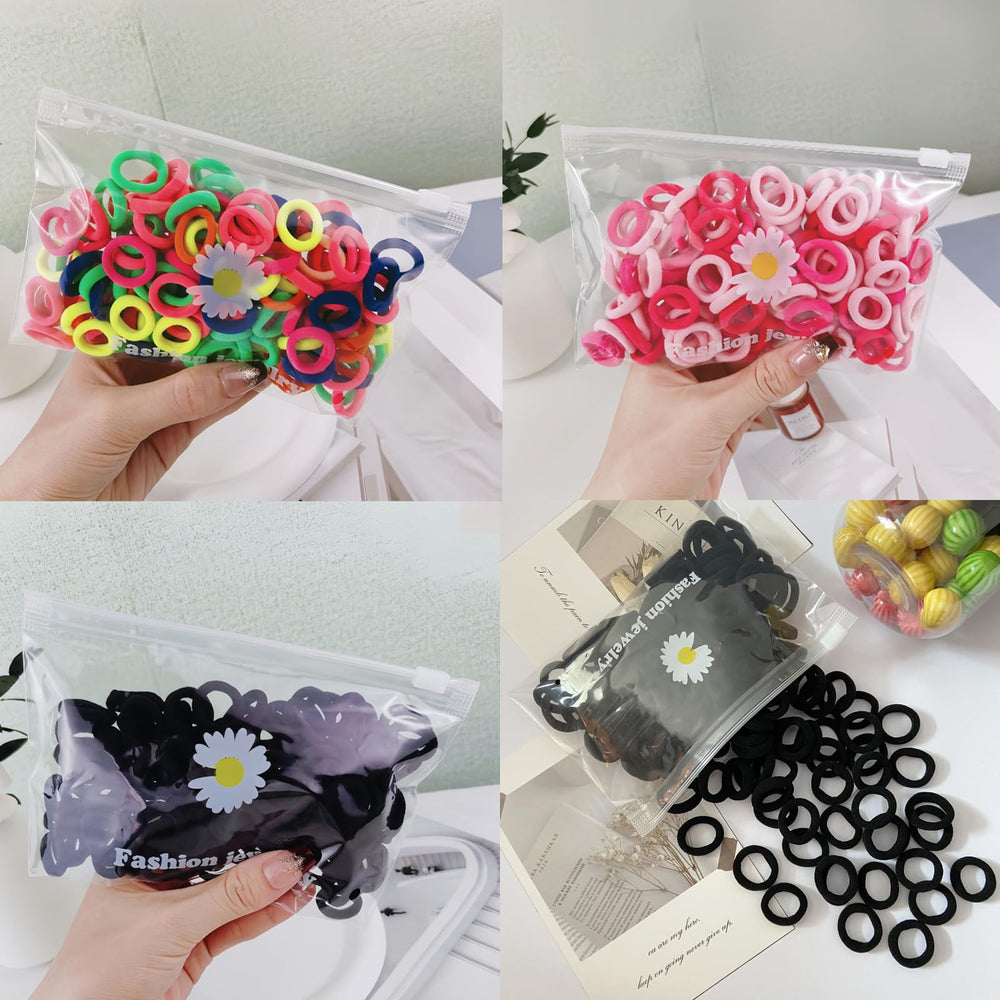 BlueZOO packaging zipper bags showing 100-piece packs inside.