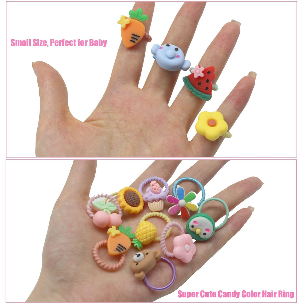 BlueZOO soft-stretch kid-friendly hair ties designed for comfort during play
