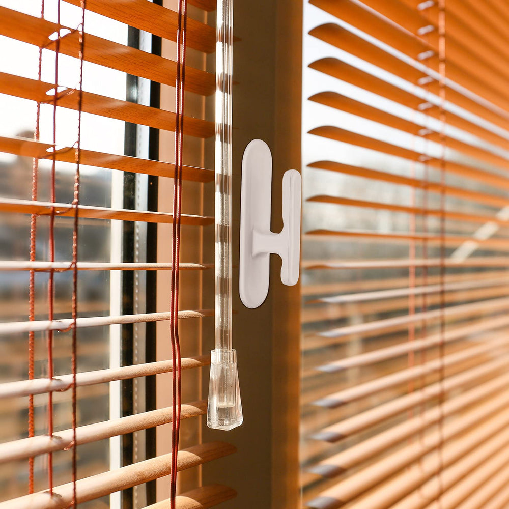 Blulu cord safety blind pull-twister nursery use suggests child-safe window setup.