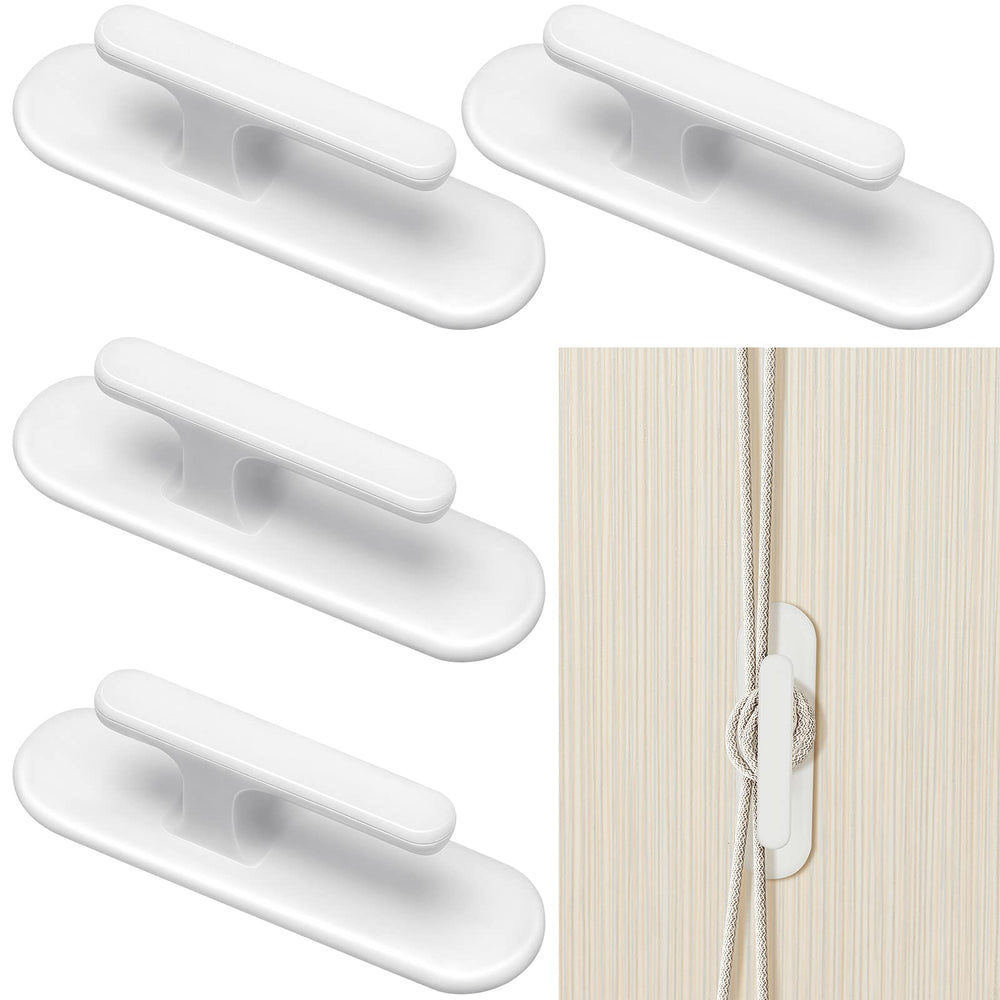 Blulu cord safety blind pull-twister packaging shows four adhesive holders for quick, safe setup.