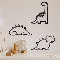 Blulu dinosaur wall decor brachiosaurus wall accent for nursery decor
