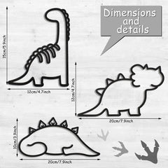 Blulu dinosaur wall decor triceratops wall art suited for kids room