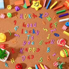Blulu storage tray keeps all letters organized for quick crafts and lessons