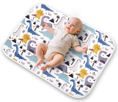 Bnditeu dinosaur change pad 24x30 unfolded surface provides generous space for baby changes.