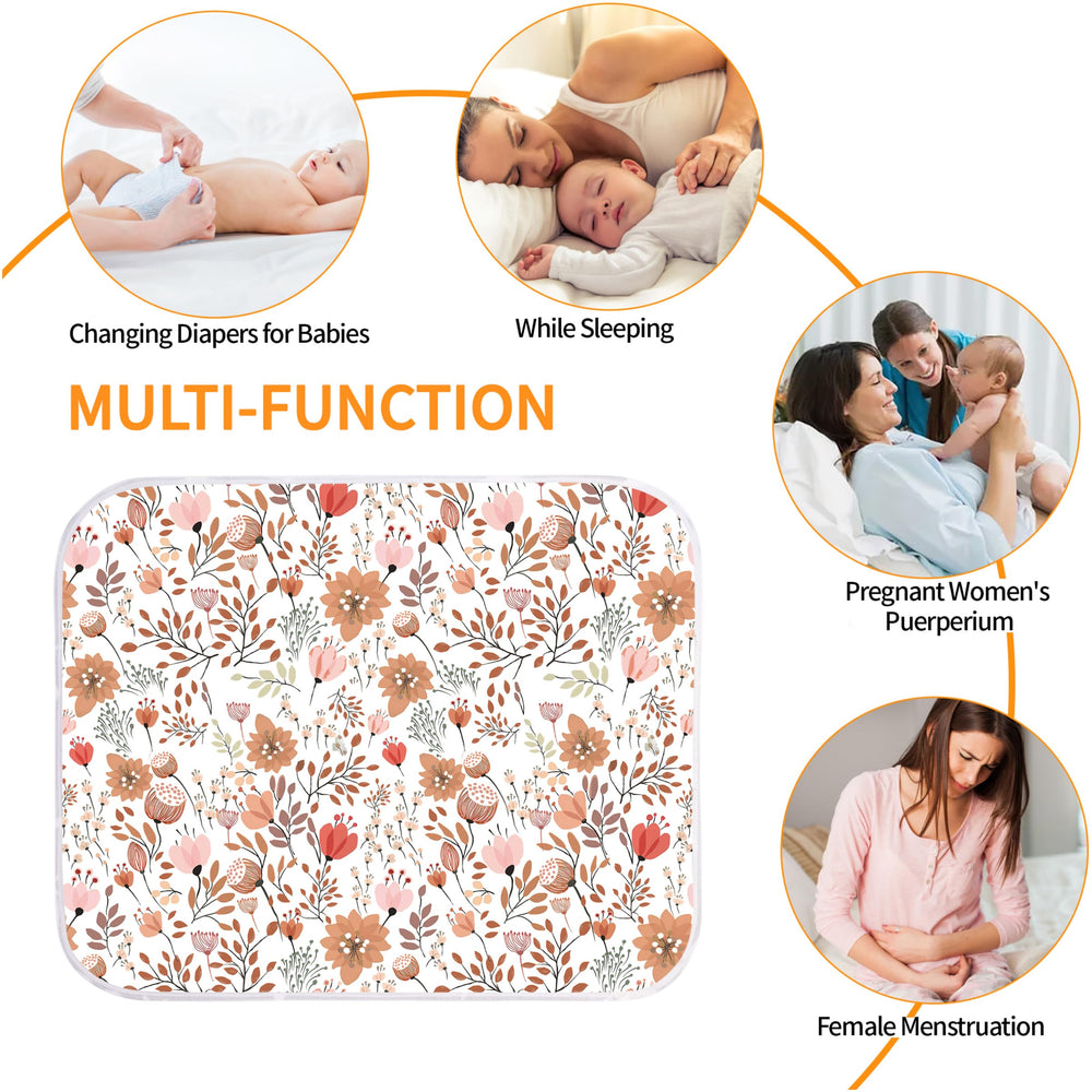 Bnditeu portable changing pad fits in a diaper bag for travel hygiene.