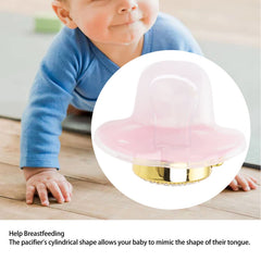 Bnineteenteam silicone material pacifier delivers smooth suction and easy cleaning