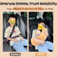 BNTR auto neck cushion protector offers soft support during highway trips.