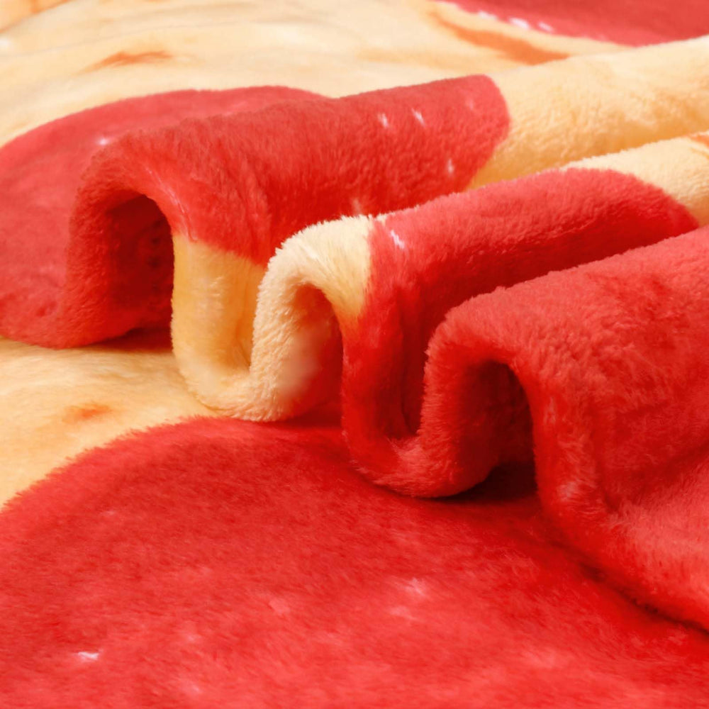 Bnuitland Pizza Blanket machine washable for easy care and quick refresh