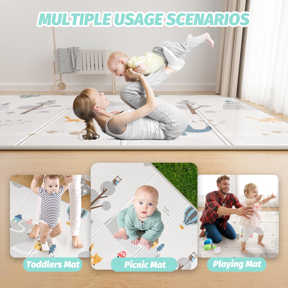 Boardraob edge protection features add durability for growing babies.