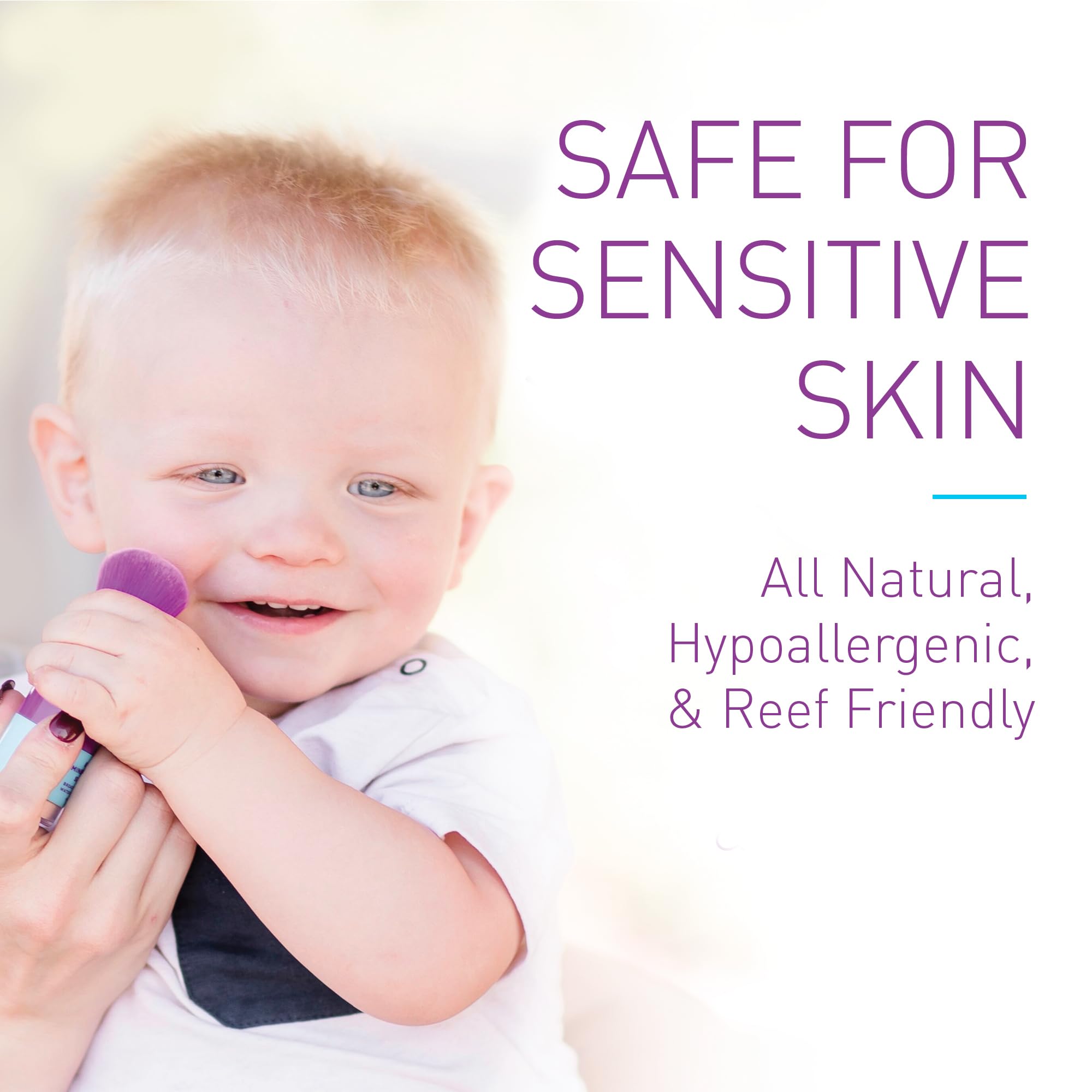 Bob Kids fragrance-free application gentle on sensitive skin