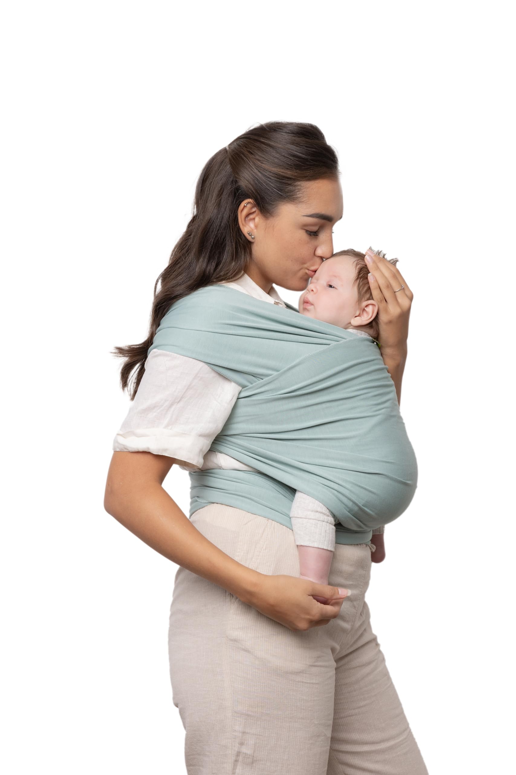 Boba Serenity Sea Mist grows with baby from newborn to toddler.