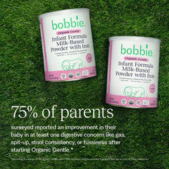 Bobbie probiotic drops close-up bottle shows 1B CFU for digestive support