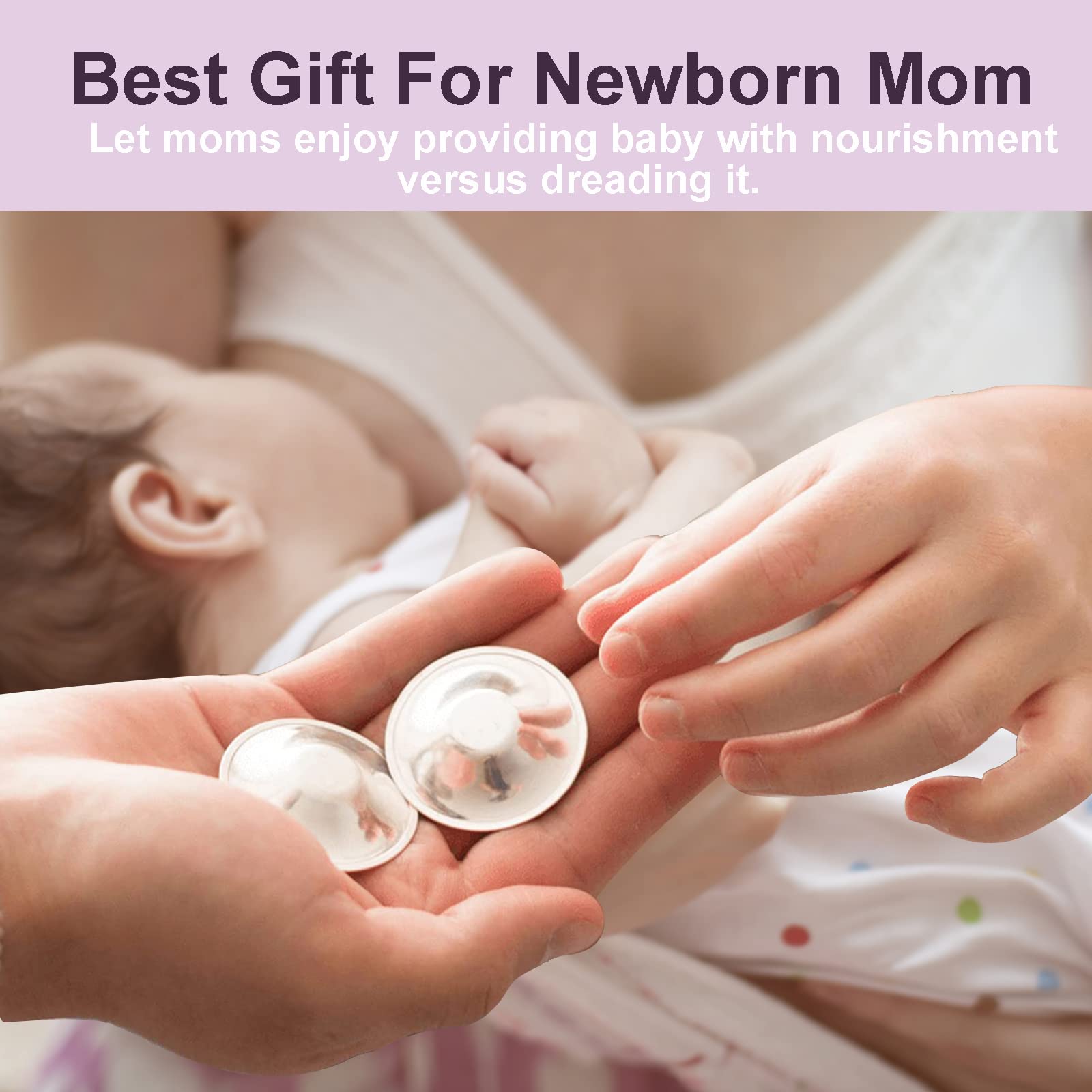 Boboduck nipple shields make a thoughtful gift for new moms.