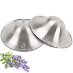 Boboduck nipple shields large 999 silver cups provide protective coverage during breastfeeding.
