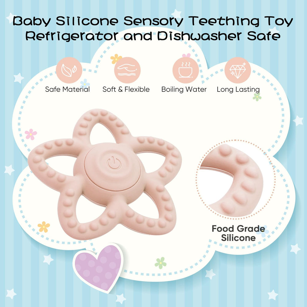 BOBOKA sensory chew toy with three vibration settings close-up shows versatile sensory options