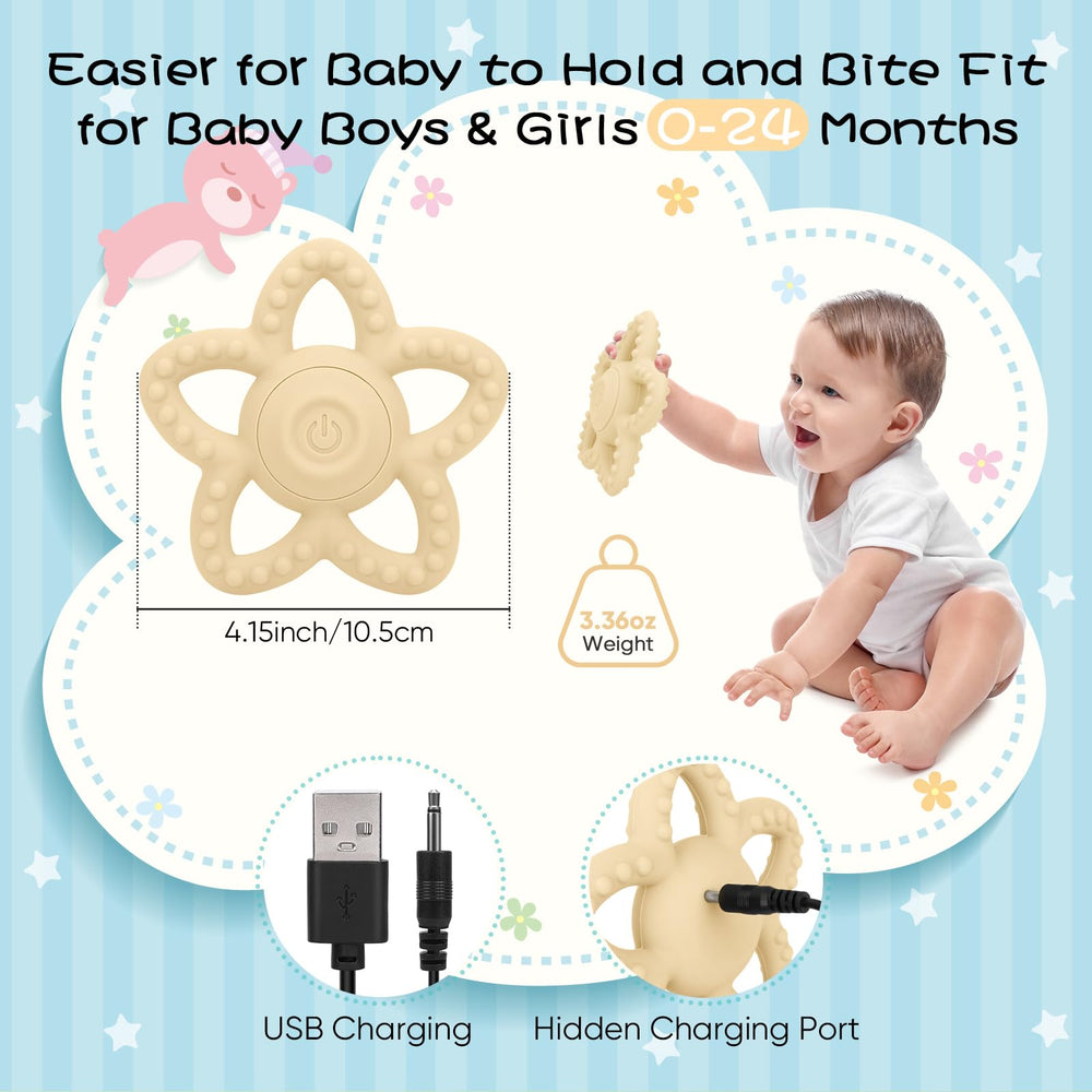 BOBOKA silicone teether closeup highlights durable, safe material