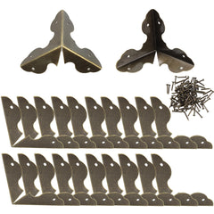 bociloy bronze triangle edge corner protector adds antique charm while guarding box corners