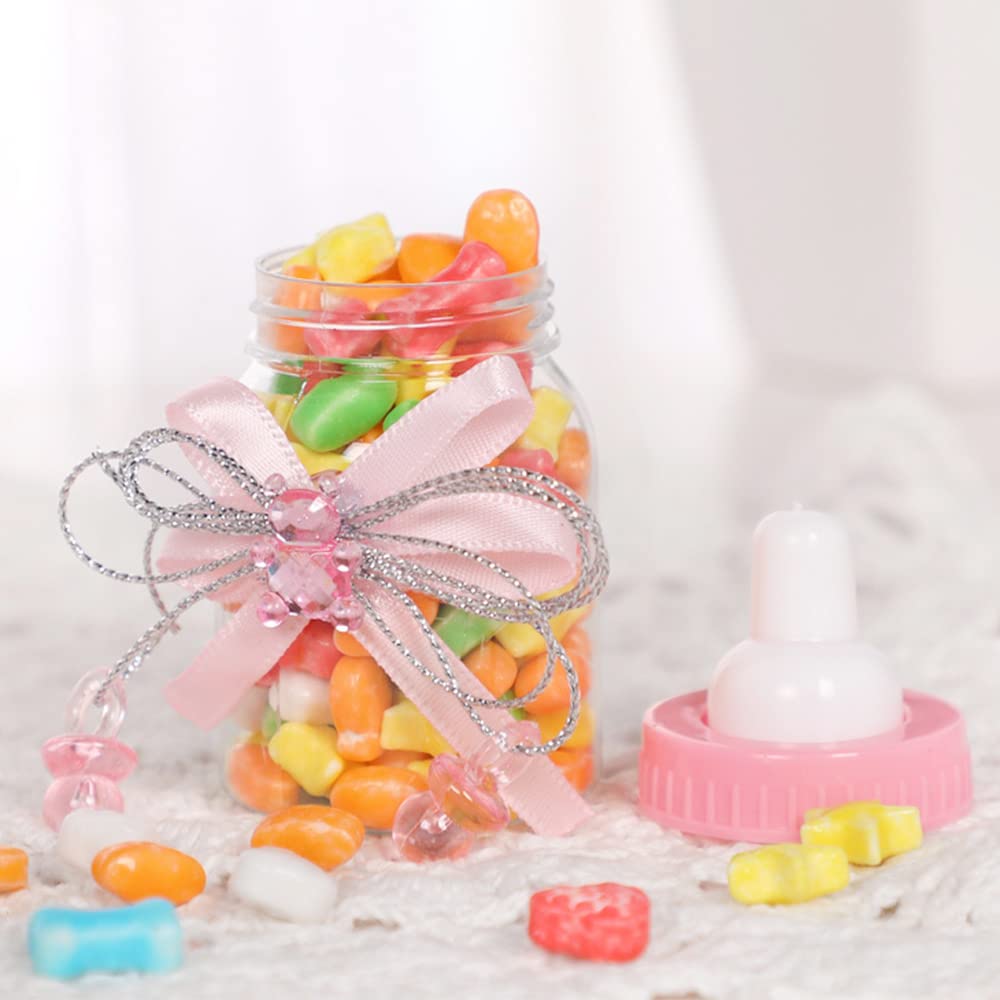 Bodosac bottle with candy container visible treats for favors